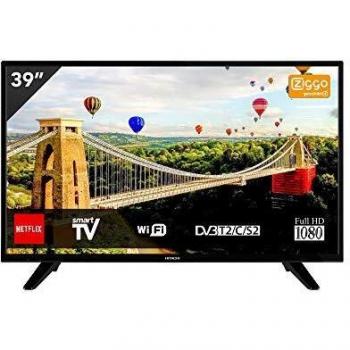 Hitachi 39he4005 Televisor 39'' LCD IPS Direct Led Fullhd 600hz Smart TV WiFi