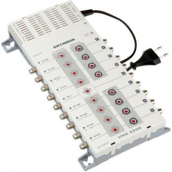 Amplificador Multiswitch Kathrein VWS 2900 - 1 entrada, 8 salidas, 24 dB, frecuencia de 950 a 2150 MHz