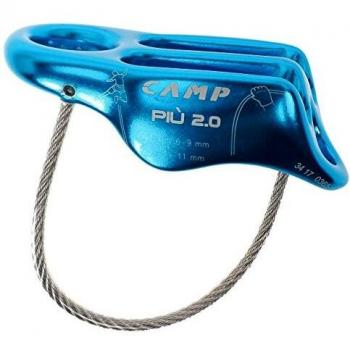 CAMP Piu 2.0 Light Blue Belay and Descender Device