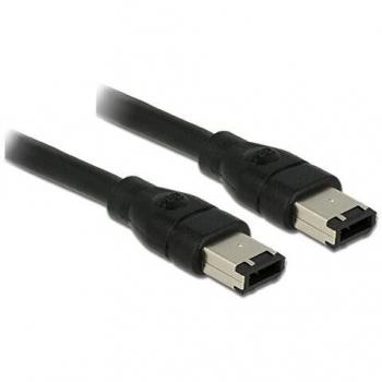 Cable FireWire 6 Pines Macho a Macho de 0.5 m - Delock