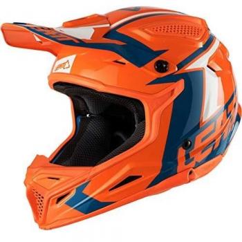 Leatt Casco GPX 4.5 Naranja/Denim - L