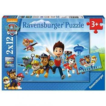 Ravensburger - Puzzle 2 x 12, Paw Patrol A