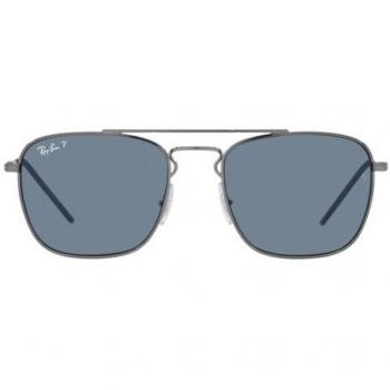 Ray-Ban RB3588 92492V Men's Square Gunmetal Sunglasses Size 55