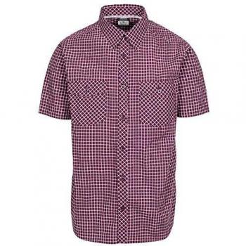Trespass Uttoxeter p s Camisa, Hombre, pnk, L