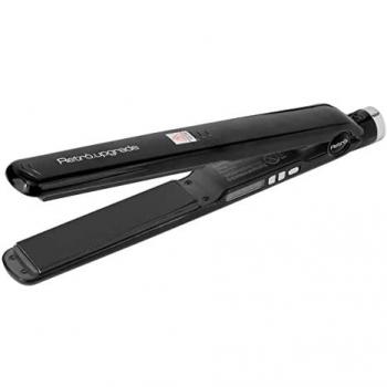 Plancha de Pelo Retro Upgrade 114C/KER - Color Negro, Incluye Magnífico 10 en 1 Intercosmo