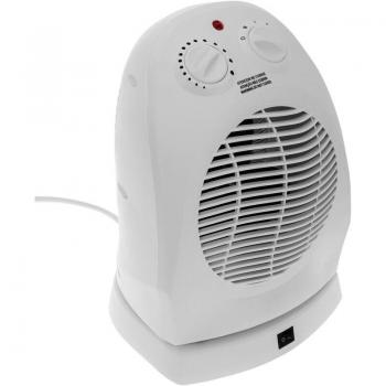 Calefactor de aire oscilante de suelo 1000/2000 W blanco