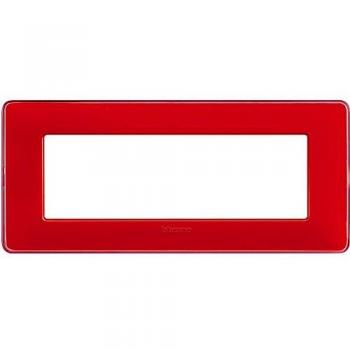 Placa Matix 6 Módulos Color Coral Bticino AM4806CRD