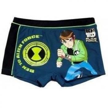 Traje de baño Ben 10 forma boxer del 4 al 8 años azul 4 años
