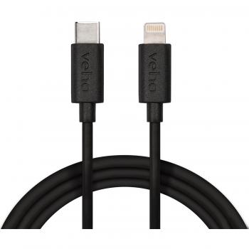 Cable de Carga y Sincronización USB-C a Lightning Veho (1m)
