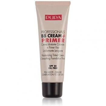 Pupa Professionals BB Cream + Primer SPF20 Tinted Moisturizer 50ml - 001 Nude