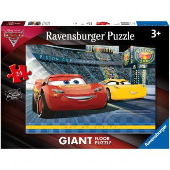 Puzzle suelo Cars Disney 24 piezas 70x50 cm