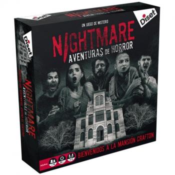 Juego de Mesa Nightmare Aventuras de Horror Cooperativo y Competitivo PEGI 16 Saló Nova Imatge
