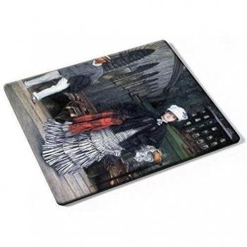 Tissot - Return Of The Boat Trip, Designer Almohadilla del Ratón Mouse Mouse Pad con Diseño Colorido. Auténtica Alfombrilla de 250 x 190 mm. Tamaño Ideal de Media para el Uso Diario.