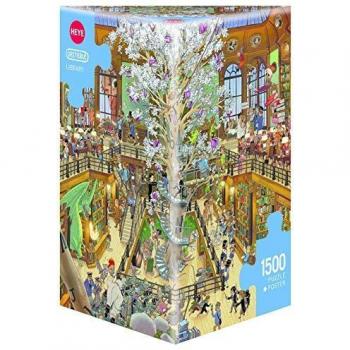 Heye 29840 Library, Oesterle Puzzles Triangulares