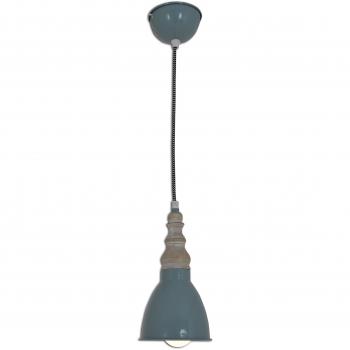 Lámpara Colgante Vintage NÄVE Delhi Verde Ø 19 cm, Altura: 13 cm, E27 Max. 40W
