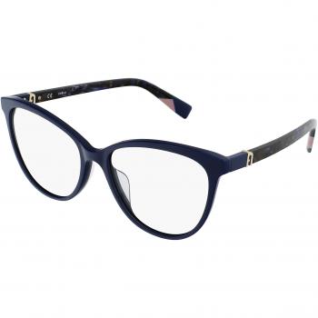 Police VPLF03N Men's Glasses Frame, Shiny Dark Havana, 53mm