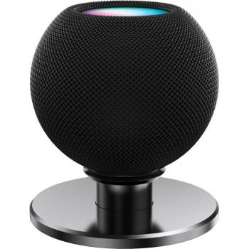 Soporte de mesa compatible con altavoz HomePod Mini, soporte de escritorio antiarañazos para Apple HomePod