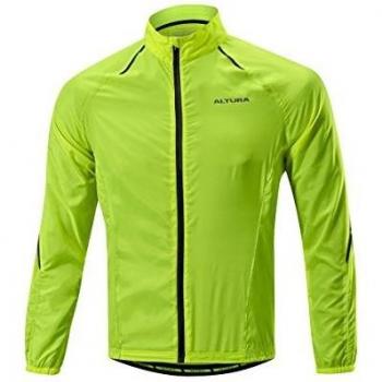 Altura hombres de flujo de aire chaqueta cortavientos, hombre, color Hi-Viz Yellow, tamaño 2 X-grande
