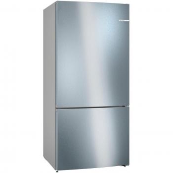 Frigorífico Combi Bosch Serie 4 KGN86VIEA No Frost XXL 186 x 86 cm Acero Inoxidable Antihuellas Clase E