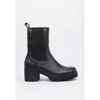 Botas Panama Jack Poppy B1 Negras | Piel Auténtica | Cremallera | Talla 36