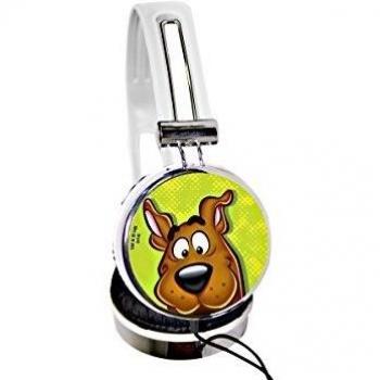 Xtreme 33655 Auriculares Audio Scooby-Doo, conector jack 3,5 mm, con de diadema auricular, diámetro de 50 mm