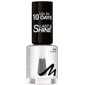 Esmalte de Uñas Manhattan Last & Shine 8 ml - Transparente (No. 010)