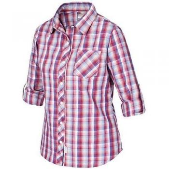 Trespass Jena - Camisa, camiseta, mujer, color Rojo - Hibiscus Check, tamaño XXL
