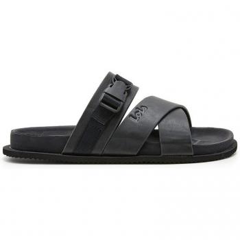 Sandalias de hombre negras en sintético 86092-026