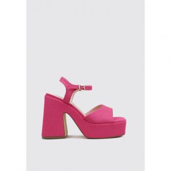 Limma Ghiaie Sandalia de Plataforma Mujer Rosa 36