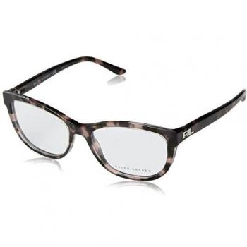 Ralph Lauren 0Rl6170 Monturas de gafas, Top Transparent/Pink Havana, 52 para Mujer