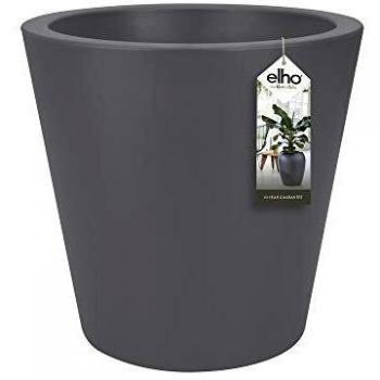 Vaso Pure Straight Redondo 50 cm Antracita - Interior y Exterior - 100% Reciclado