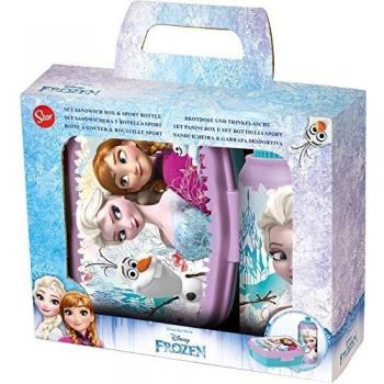 Joytoy Frozen Fiambrera con Botella de Deporte Set, cerámica, Multicolor, 8 x 12 x 16 cm
