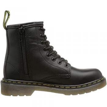 Dr. Martens Juniors 1460 Delaney Softy T Leather Boots (Black) - Size: K3