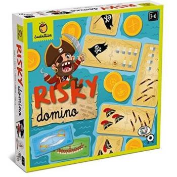 Ludattica Risky Domino - Piratas Merchandising Oficial