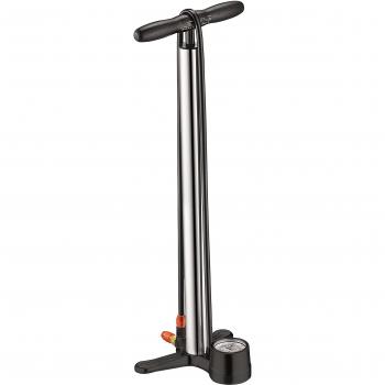 Lezyne 1-fp-alodr-v406 Bomba de pie bicicleta Unisex, Hi Gloss Silver