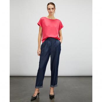 Pantalones de TENCEL™ Modelo Carrot para Mujer
