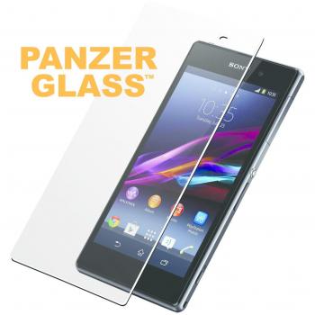 Panzer Glass PG1100 - Protector de pantalla de cristal resistente a rasguños y líquidos compatible con Sony Xperia Z1