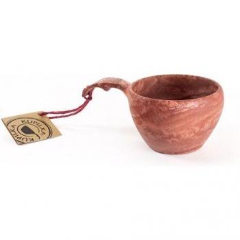 Taza grande Kupilka 37, capacidad de 3-7dl, color arándano rojo, incluye caja