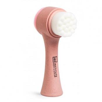 IDC Institute Cepillo Facial 2 en 1 de Fibras Naturales