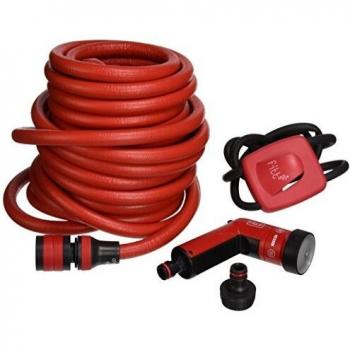Tubo Yoyo Extensible de 25 Metros con Accesorios para Jardín y Riego