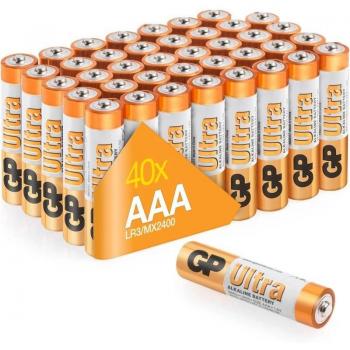 Pila GP LR03-AAA Súper Alcalina 1.5V 40 Unidades