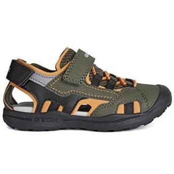 Sandalias Geox J Vaniett Niño Multicolor (Militar/Naranja) - Talla 25