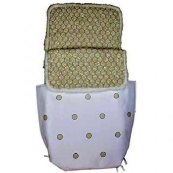 Saco para Capazo Rosy Fuentes - Saco para Bebé Universal - Saco tres usos - Funda para capazo de bebé-0-blanco camel