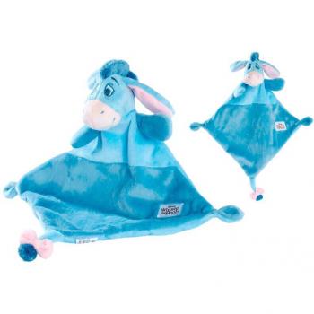 Peluche Doudou Eeyore de Winnie the Pooh Disney 30cm con Mantita, Materiales 100% Reciclados, Licencia Oficial Disney, Apto para Todas las Edades - Simba