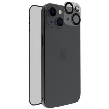 Pack de Protección de Cámara y Pantalla de Vidrio Reciclado para iPhone 15 - Transparente