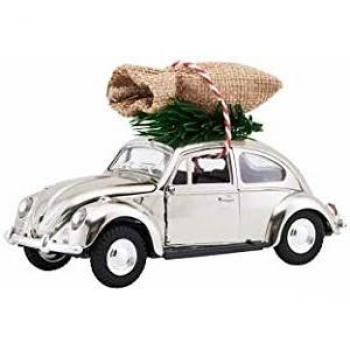 House Doctor, decoración, Mini Coche de Navidad, Cromado