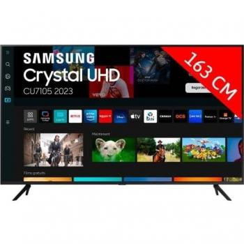 Samsung Series 7 TU65CU7105KXXC 165.1 cm (65) 4K Ultra HD Smart TV Wifi Negro HDR10+ LED