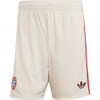 FC Bayern adidas Third Shorts 2024-25 - Type: Sports Apparel; Characteristics: Official FC Bayern Munich merchandise, designed for the 2024-25 season, made from lightweight and breathable fabric, featuring the club's colors and logo, elastic