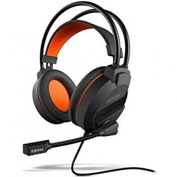 Krom Khami - NXKROMKHAMI - Auriculares Gaming, Color Negro