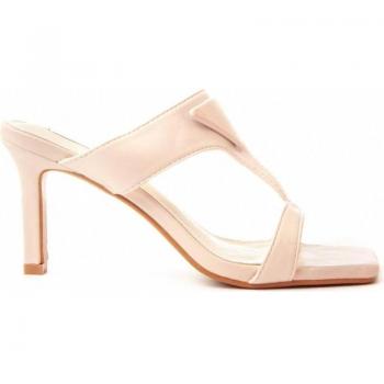 Sandalia de Tacón para Mujer Montevita Jeck 87326 Beige